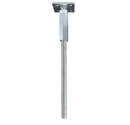 GeZu-Impex ® Speciale verstelbare paalhouder100 x 100 mm , verstelbare paalhouder om in beton te plaatsen